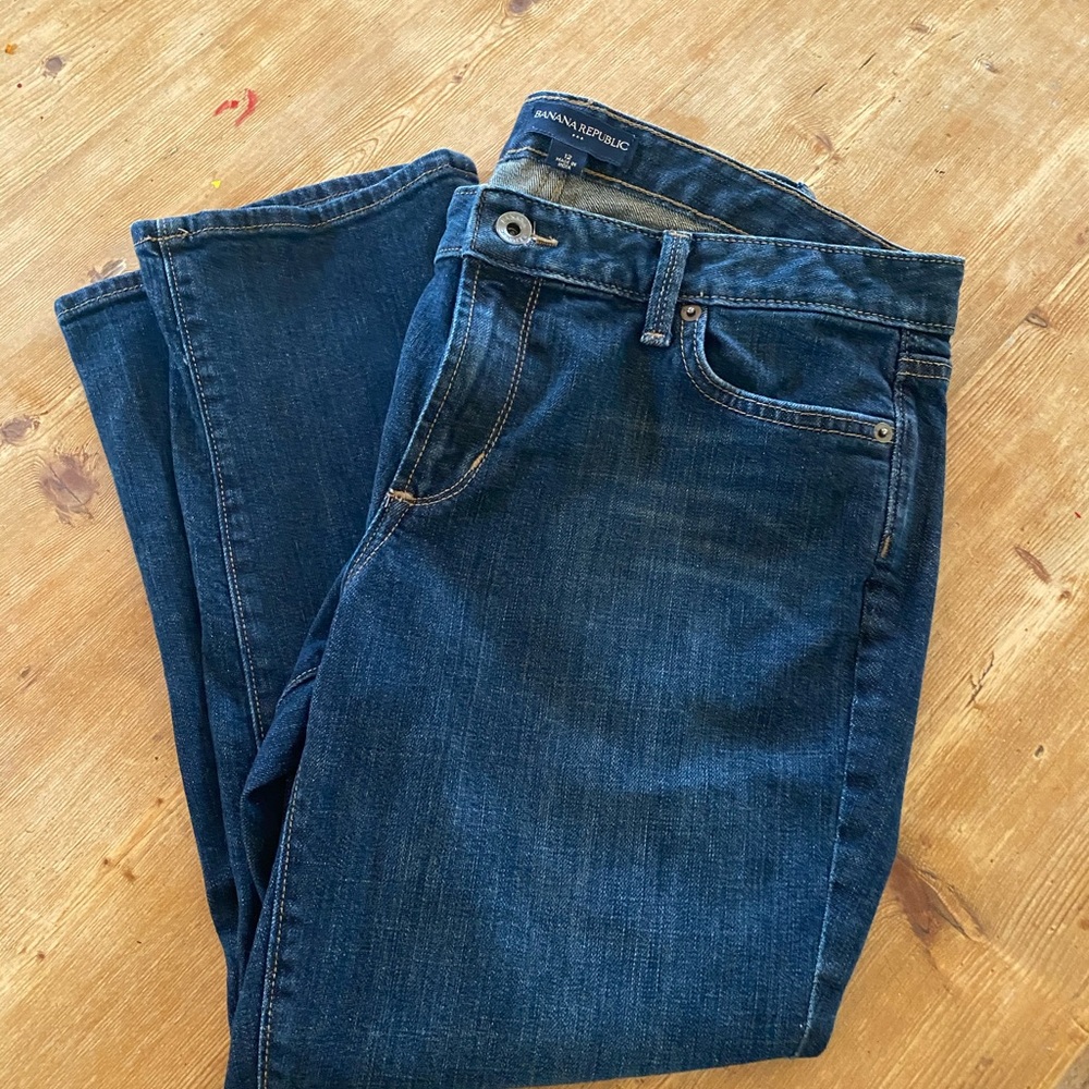 Banana Republic, cropped jeans size 12